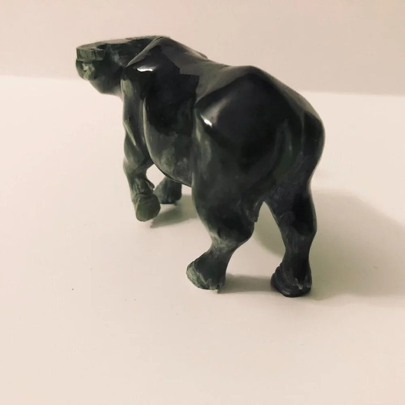 Vintage Stone  Water Buffalo 4 Inch Long Figurine - Picture 7 of 16